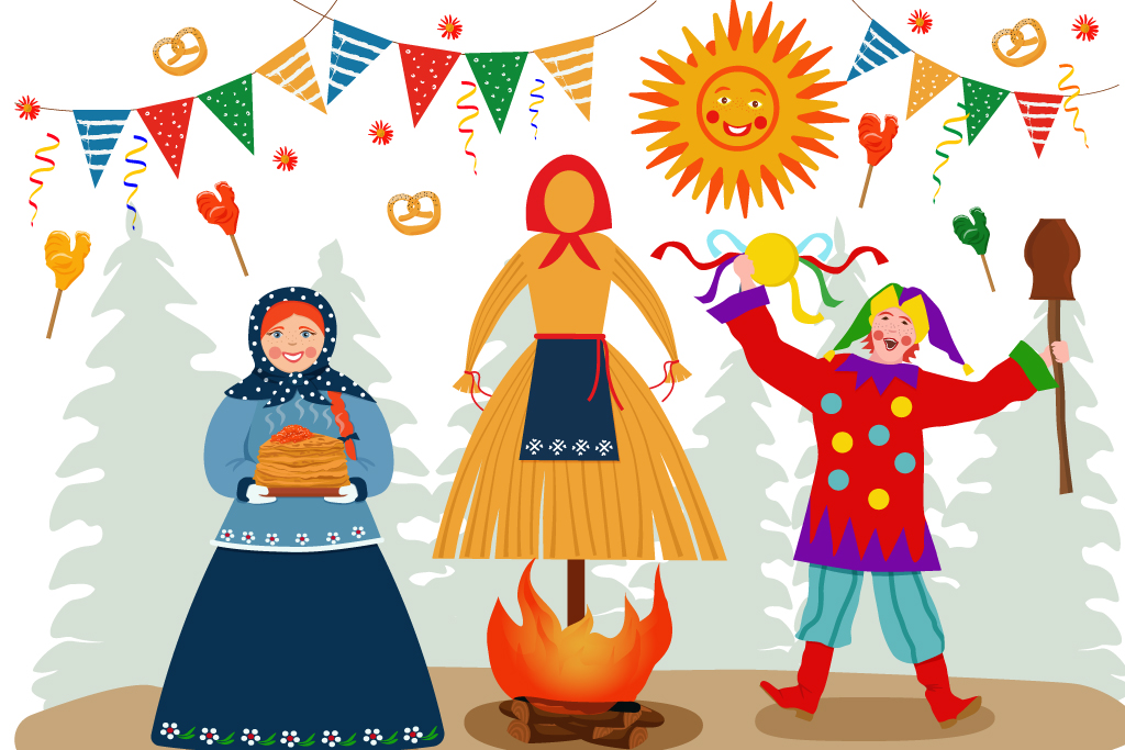 Масленичные гуляния. Встреча весны по-русски